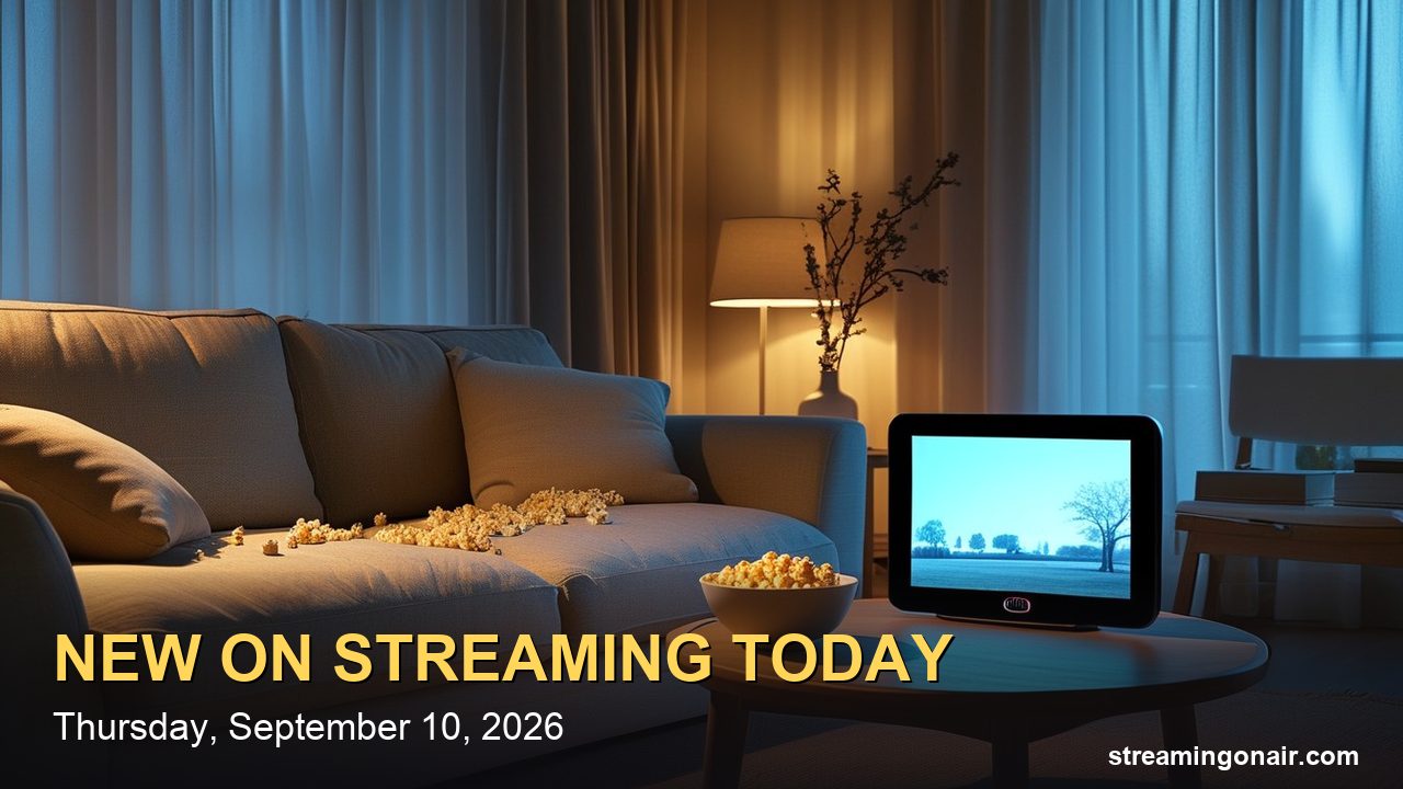 New on Streaming Today, Thursday, Sept. 10, 2026: Crew Girl, Supergirl, Mormon Wives and Every Drop Time