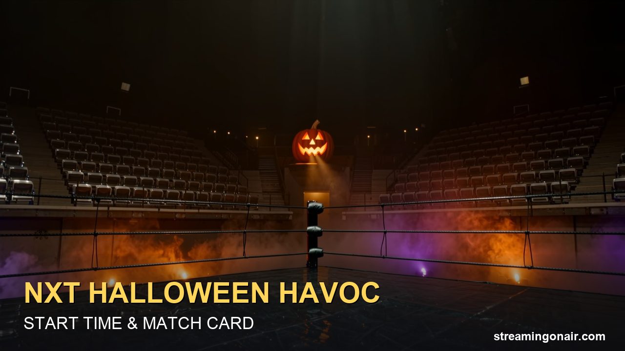 NXT Halloween Havoc 2026 Start Time, Match Card and How to Watch