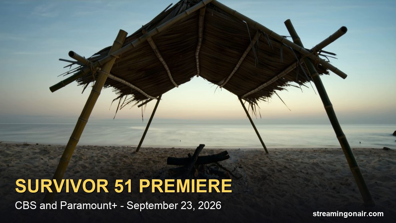 Survivor 51 Release Time and Episode Schedule (2026): Premiere Hour, Weekly Slot and When Paramount+ Gets It