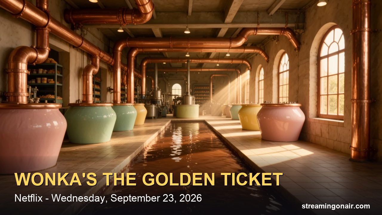 Wonka's The Golden Ticket Release Time and Episode Schedule (2026): Seven Episodes at Once, Then a Two-Part Finale